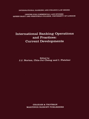 cover image of International Banking Operations and Practices